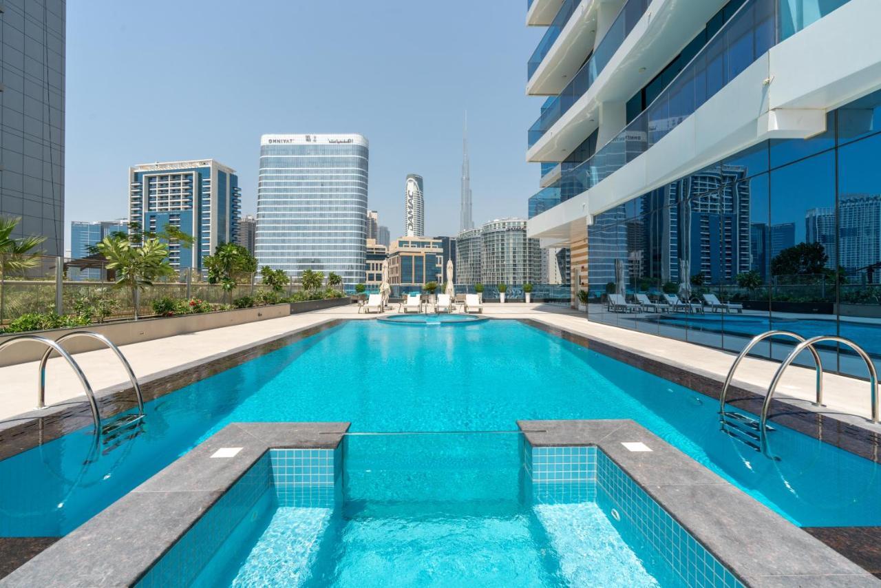 Exclusive Globalstay Apartments In Business Bay Free Parking & More! 迪拜 外观 照片