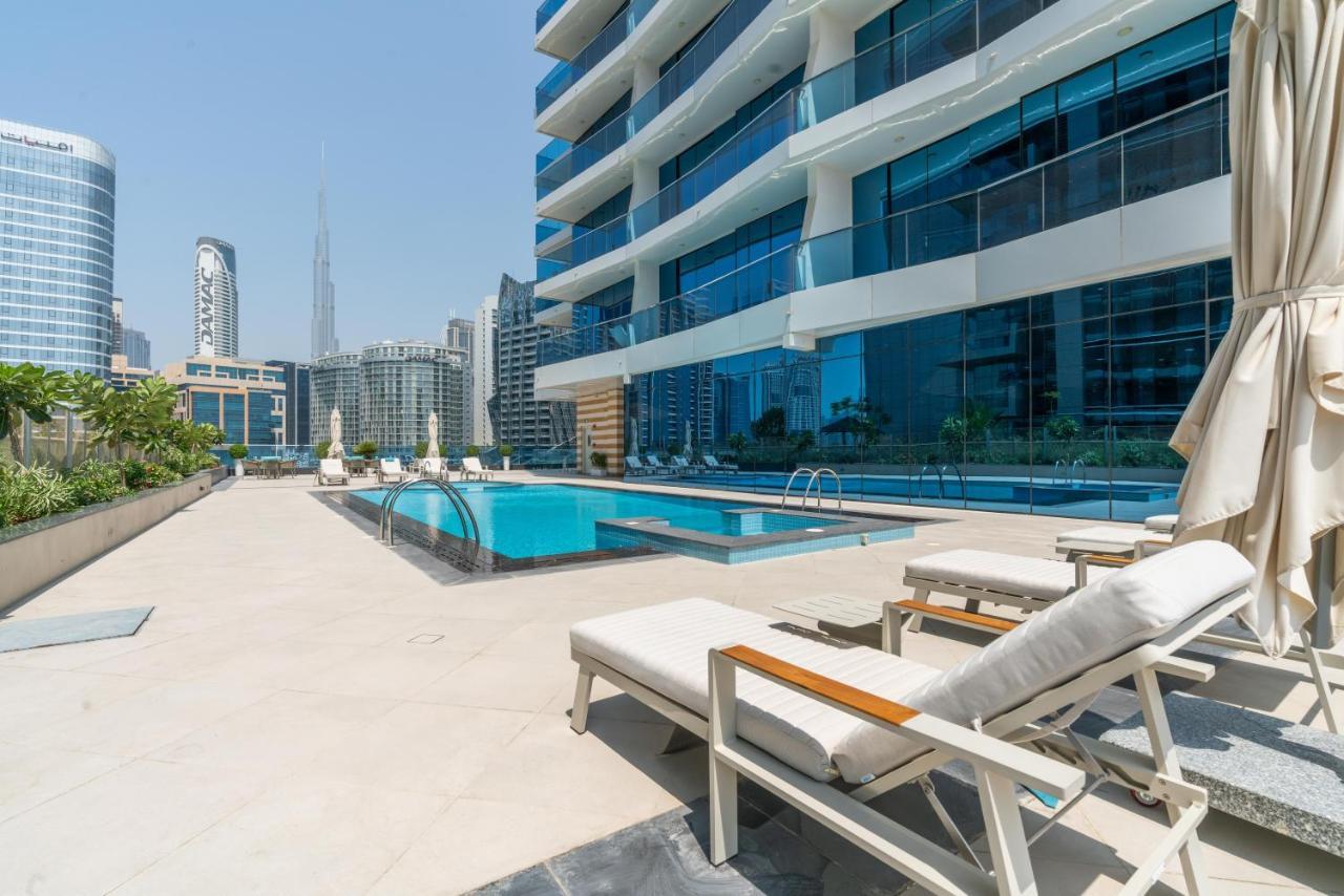 Exclusive Globalstay Apartments In Business Bay Free Parking & More! 迪拜 外观 照片